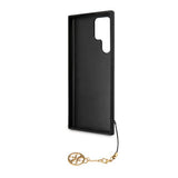 Guess Samsung Galaxy S23 Ultra Skal 4G Charms Brun