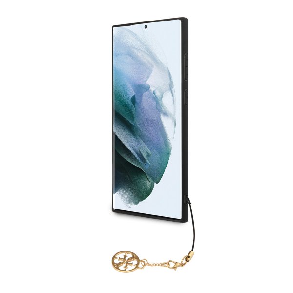 Guess Samsung Galaxy S23 Ultra Skal 4G Charms Grå