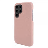 Samsung Galaxy S23 Ultra Skal Äkta Läder MagSafe Rosa