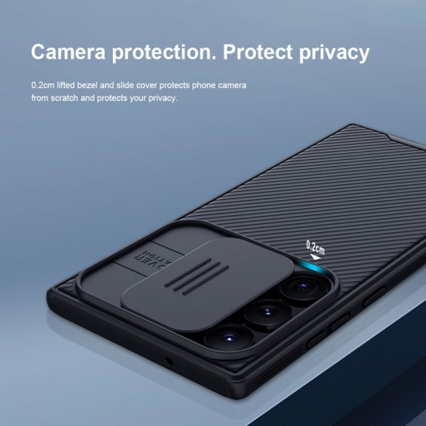 Nillkin Samsung Galaxy S23 Ultra Skal CamShield Pro Svart