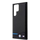 BMW Samsung Galaxy S23 Ultra Skal Carbon & Stripe Svart
