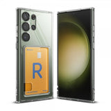 Ringke Samsung Galaxy S23 Ultra Skal Fusion Card Clear