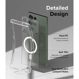 Ringke Samsung Galaxy S23 Ultra Skal Fusion Magnetic Matte Clear