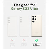 Ringke Samsung Galaxy S23 Ultra Skal Fusion Magnetic Matte Clear