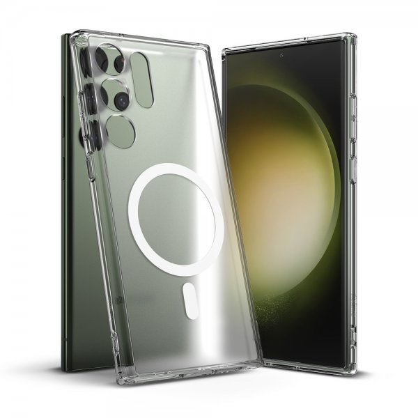 Ringke Samsung Galaxy S23 Ultra Skal Fusion Magnetic Matte Clear