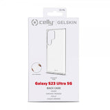 Celly Samsung Galaxy S23 Ultra Skal GELSKIN Transparent