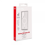 Celly Samsung Galaxy S23 Ultra Skal GELSKINMAG MagSafe Transparent