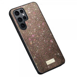 Sulada Samsung Galaxy S23 Ultra Skal Glitter Roseguld