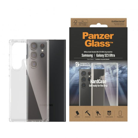 PanzerGlass Samsung Galaxy S23 Ultra Skal HardCase Transparent