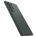 Spigen Samsung Galaxy S23 Ultra Skal Liquid Air Abyss Green