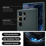 Spigen Samsung Galaxy S23 Ultra Skal Liquid Air Abyss Green