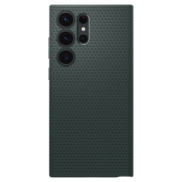 Spigen Samsung Galaxy S23 Ultra Skal Liquid Air Abyss Green