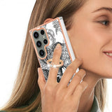 Samsung Galaxy S23 Ultra Skal med Finger Ring Motiv Elefant
