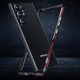 Samsung Galaxy S23 Ultra Skal Metal Bumper Silver