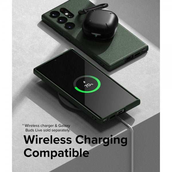 Ringke Samsung Galaxy S23 Ultra Skal Onyx Dark Green