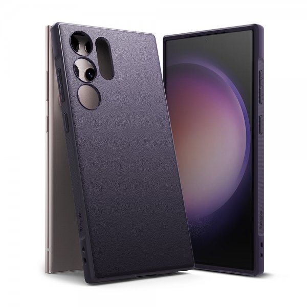 Ringke Samsung Galaxy S23 Ultra Skal Onyx Deep Purple