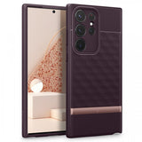 Caseology Samsung Galaxy S23 Ultra Skal Parallax Burgundy