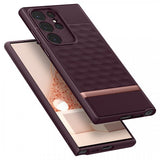 Caseology Samsung Galaxy S23 Ultra Skal Parallax Burgundy