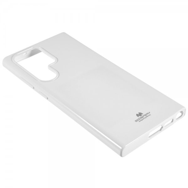 Samsung Galaxy S23 Ultra Skal Pearl Jelly Vit