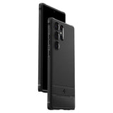 Spigen Samsung Galaxy S23 Ultra Skal Rugged Armor Matte Black