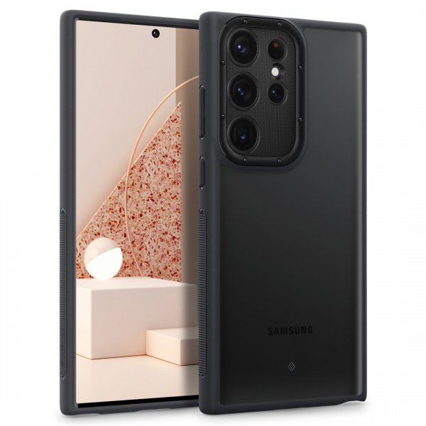 Caseology Samsung Galaxy S23 Ultra Skal Skyfall Matte Black