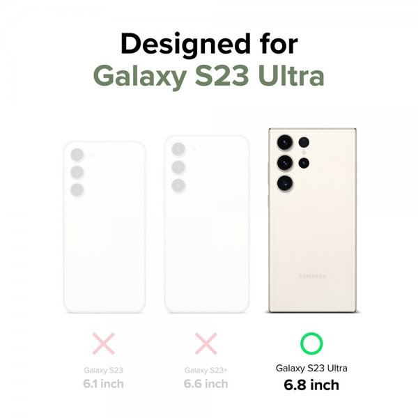 Ringke Samsung Galaxy S23 Ultra Skal Slim Clear