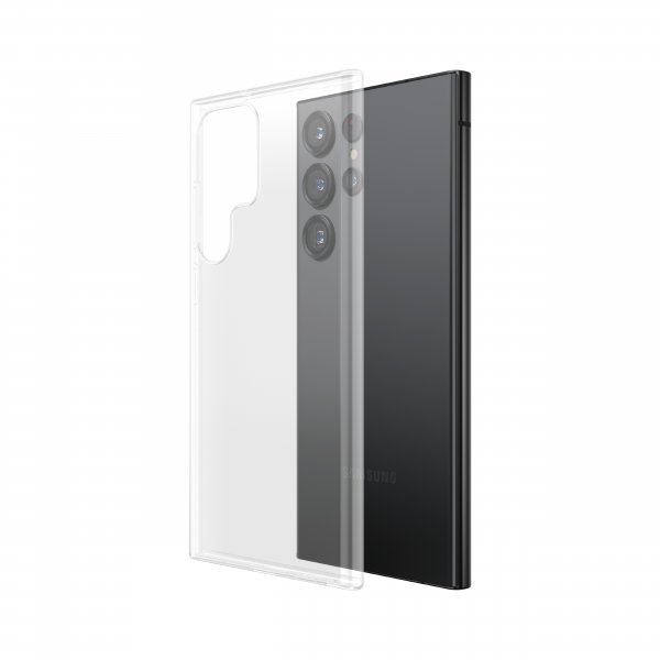 SAFE by PanzerGlass Samsung Galaxy S23 Ultra Skal Soft TPU Case Transparent