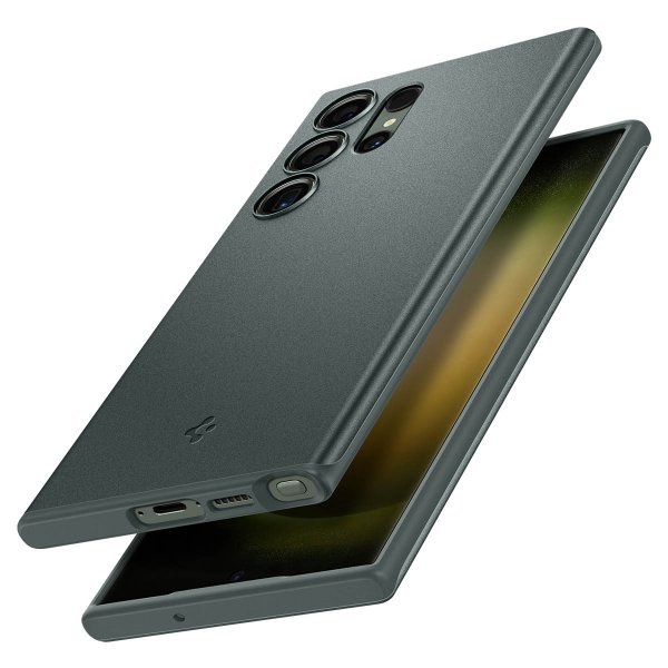 Spigen Samsung Galaxy S23 Ultra Skal Thin Fit Abyss Green