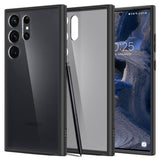 Spigen Samsung Galaxy S23 Ultra Skal Ultra Hybrid Matte Frost Black
