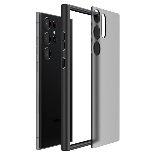 Spigen Samsung Galaxy S23 Ultra Skal Ultra Hybrid Matte Frost Black