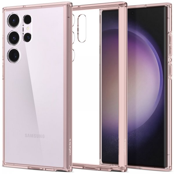 Spigen Samsung Galaxy S23 Ultra Skal Ultra Hybrid Rose Crystal