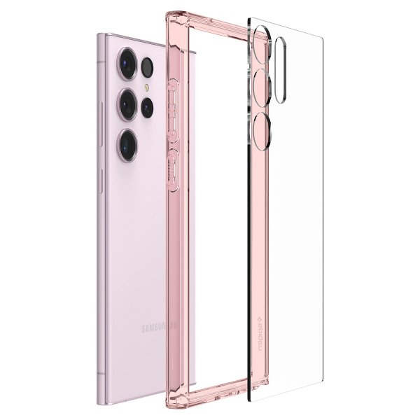 Spigen Samsung Galaxy S23 Ultra Skal Ultra Hybrid Rose Crystal