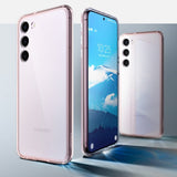 Spigen Samsung Galaxy S23 Skal Ultra Hybrid Rose Crystal