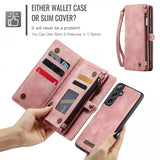 CaseMe Samsung Galaxy S24 FE Fodral 008 Series Löstagbart Skal Rosa