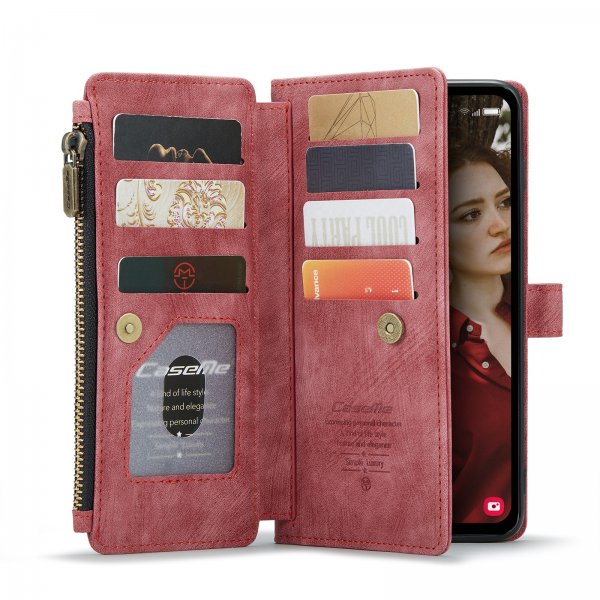 CaseMe Samsung Galaxy S24 FE Fodral C30 Series Röd
