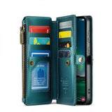 CaseMe Samsung Galaxy S24 FE Fodral C36 Series Grön
