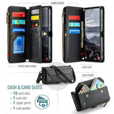 CaseMe Samsung Galaxy S24 FE Fodral C36 Series Svart