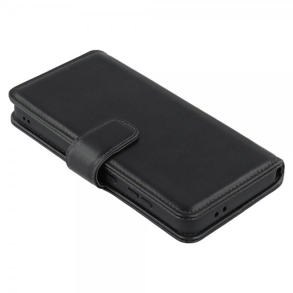 Nordic Covers Samsung Galaxy S24 FE Fodral Essential Leather Raven Black
