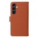 Betopnice Samsung Galaxy S24 FE Fodral med Löstagbart Skal 005 Brun