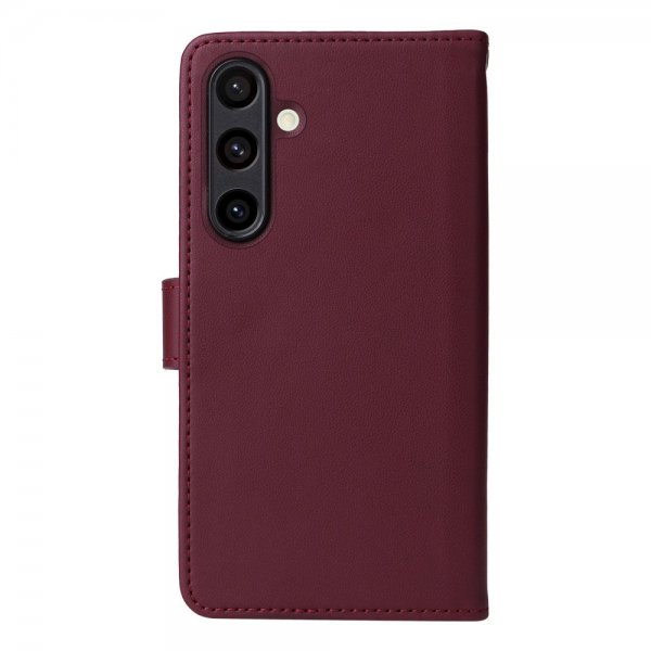 Betopnice Samsung Galaxy S24 FE Fodral med Löstagbart Skal 005 Röd