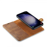 Dg.Ming Samsung Galaxy S24 FE Fodral med Löstagbart Skal Brun