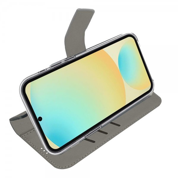 Celly Samsung Galaxy S24 FE Fodral Wally Wallet Case Svart