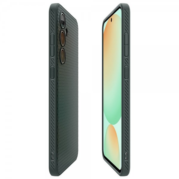 Spigen Samsung Galaxy S24 FE Skal Liquid Air Abyss Green