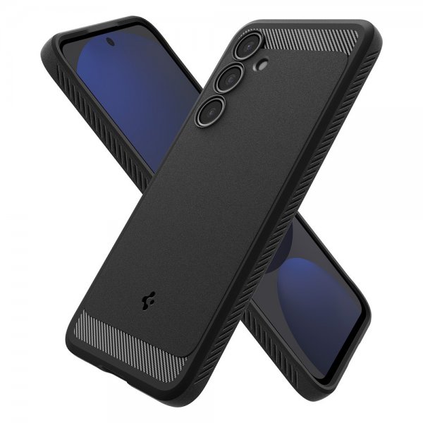 Spigen Samsung Galaxy S24 FE Skal Rugged Armor Matte Black
