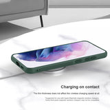 Nillkin Samsung Galaxy S24 FE Skal Super Frosted Shield Pro MagSafe Grön