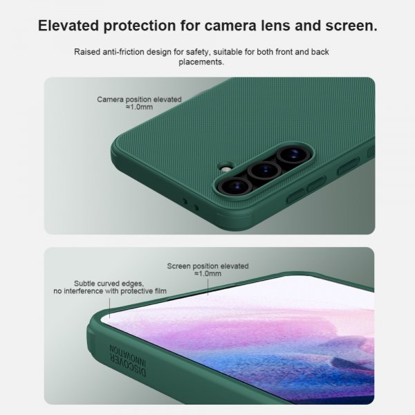 Nillkin Samsung Galaxy S24 FE Skal Super Frosted Shield Pro MagSafe Svart