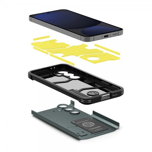 Spigen Samsung Galaxy S24 FE Skal Tough Armor Abyss Green