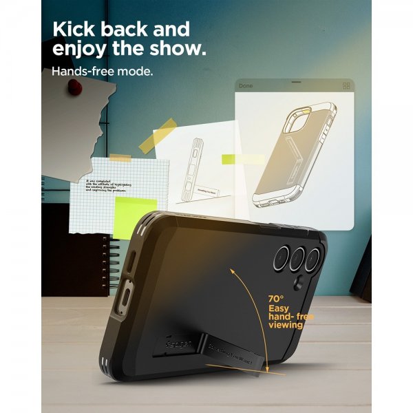 Spigen Samsung Galaxy S24 FE Skal Tough Armor Svart