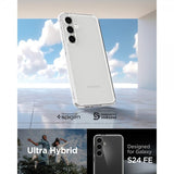 Spigen Samsung Galaxy S24 FE Skal Ultra Hybrid Crystal Clear