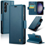 CaseMe Samsung Galaxy S24 Fodral 023 Series Blå